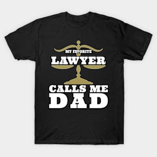 Lawyer Dad T-Shirt